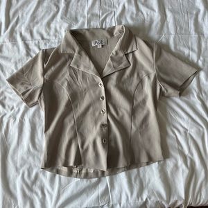 AGB Collared Button Up